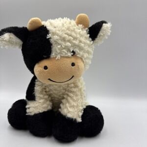 9 Inches Cow Stuffed Animal Soft Plush Cute Cow Doll for Boys Girls